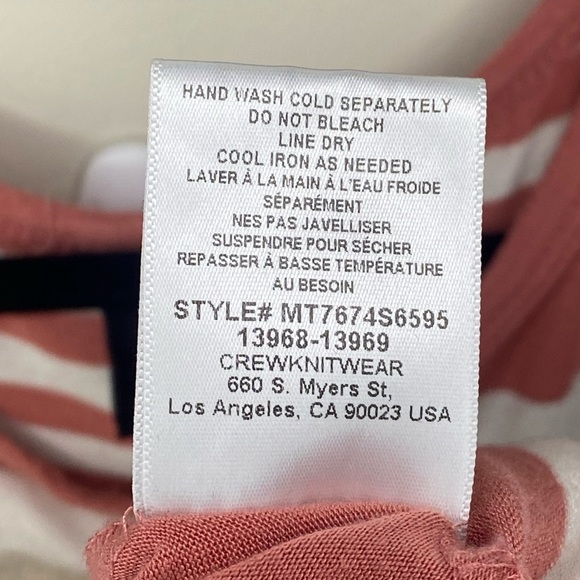 Bobeau Pink Cuffed Sleeve Boxy T-Shirt - Picture 5 of 5